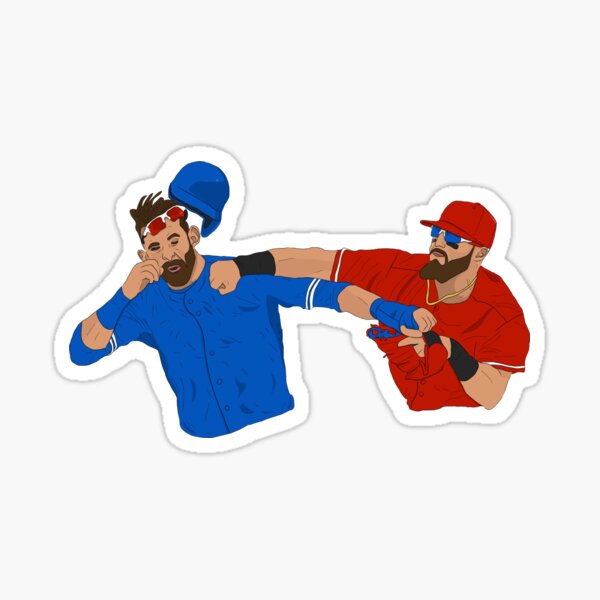 Jose Bautista Punch Rougned Odor Toronto Blue Jays Classic T-Shirt | Redbubble