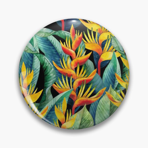 Item preview, Watercolor heliconia designed and sold by Ekaterina Glazkova.