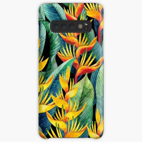 Watercolor heliconia Samsung Galaxy Snap Case