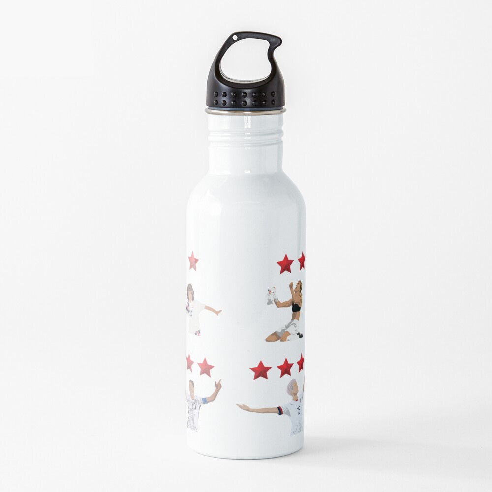 USWNT 4 Stars Water Bottle
