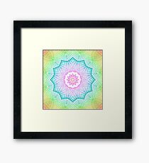 Spiro generated Kaleido Framed Print