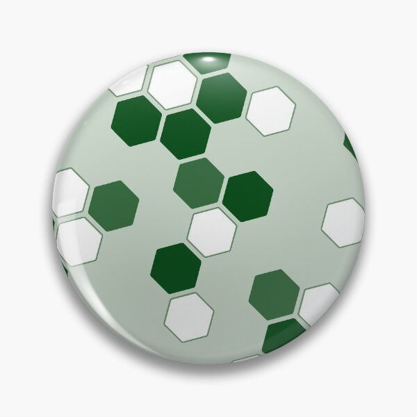 Item preview, Hexagons in Green designed and sold by Amy VanMeter.