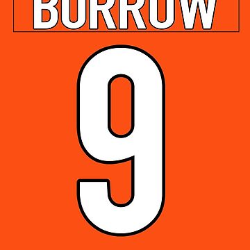 Burrow Jersey Art Board Print for Sale by cocreations