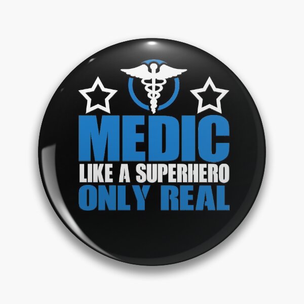 Item preview, Medic Like a Superhero Only Real designed and sold by LostLatticework.