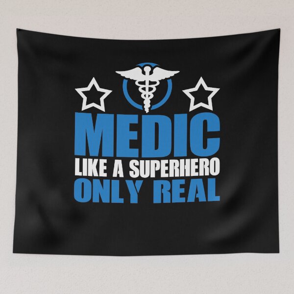 Item preview, Medic Like a Superhero Only Real designed and sold by LostLatticework.
