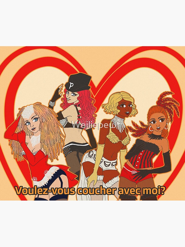 "Lady Marmalade" Poster for Sale by Weiliepew Redbubble