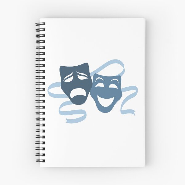 Item preview, Tragedy and Comedy Theater Mask designed and sold by tumblingbooks.