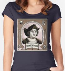 Christopher Columbus Women's Fitted Scoop T-Shirt