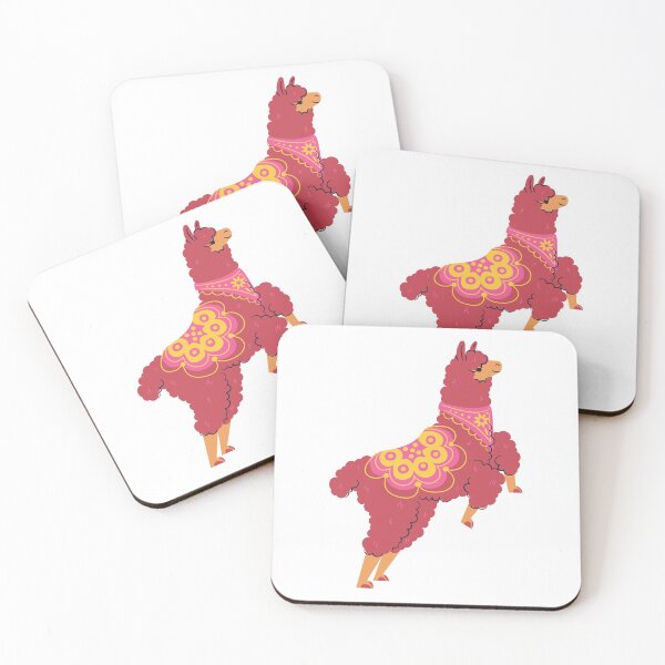 Item preview, Pink danse Llama designed and sold by EnlightParis.