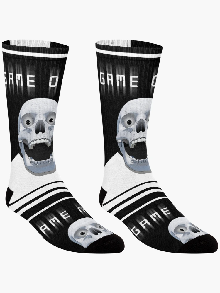 Thumbnail 3 of 5, Socks, Game Over designed and sold by TMBTM.