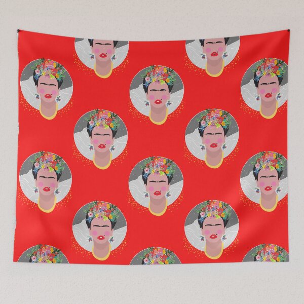 Item preview, Red Frida designed and sold by LoveBirdGallery.