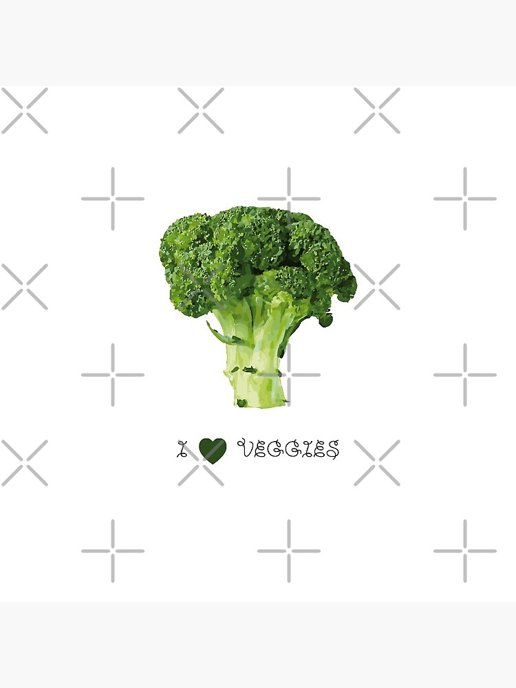 Broccoli - I love veggies by PrintablesP