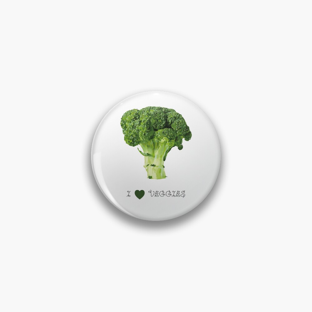 Broccoli - I love veggies Pin