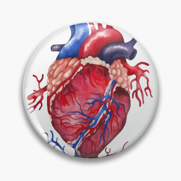 Item preview, Watercolor heart designed and sold by Ekaterina Glazkova.