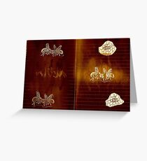 Beeswax Greeting Card