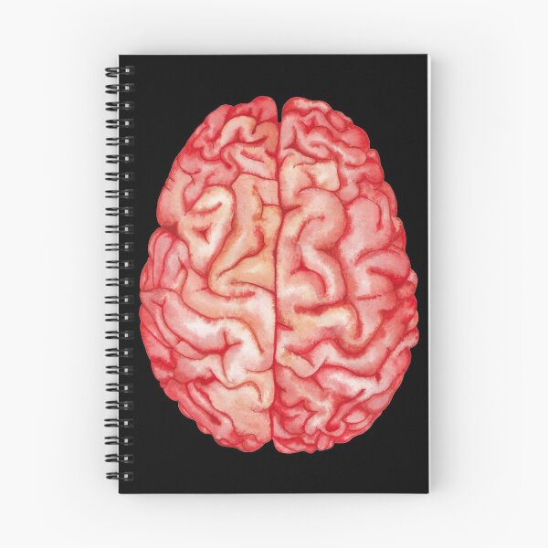 Item preview, Watercolor brain designed and sold by Ekaterina Glazkova.