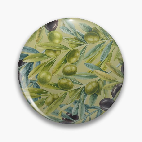 Item preview, Watercolor olive branches designed and sold by Ekaterina Glazkova.