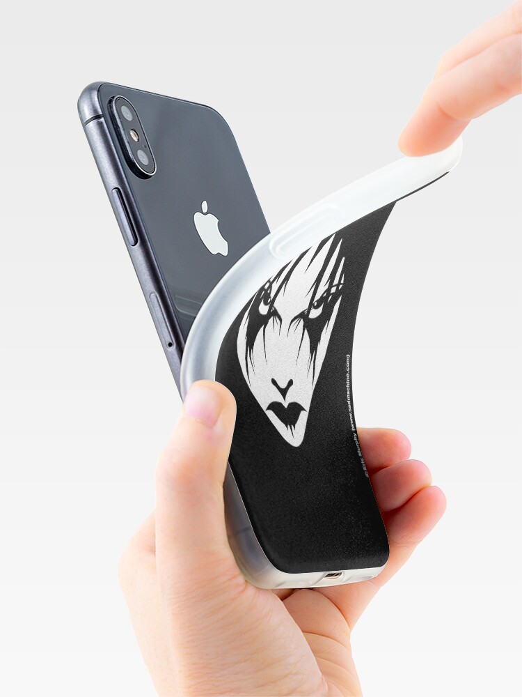 Alternate view of leave me alone (alternate white version) iPhone Case