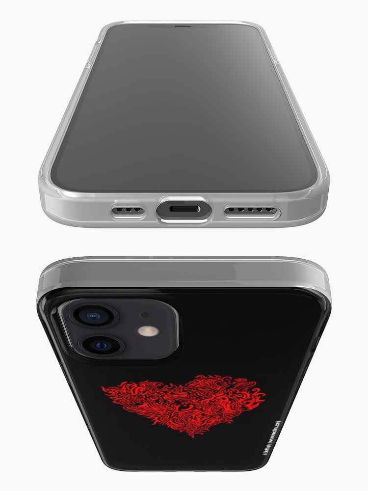 Alternate view of strange affections iPhone Case