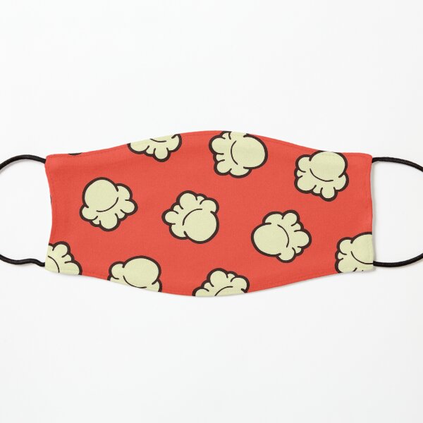 Popcorn Pattern Kids Mask