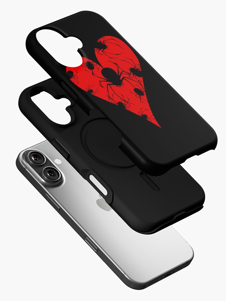 Thumbnail 2 of 4, iPhone Case, i adore eight legs or more... designed and sold by sadmachine.