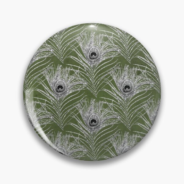 Artikelvorschau, Peacock Glitter Feather Textures Pattern entworfen und verkauft von digitalvintage.