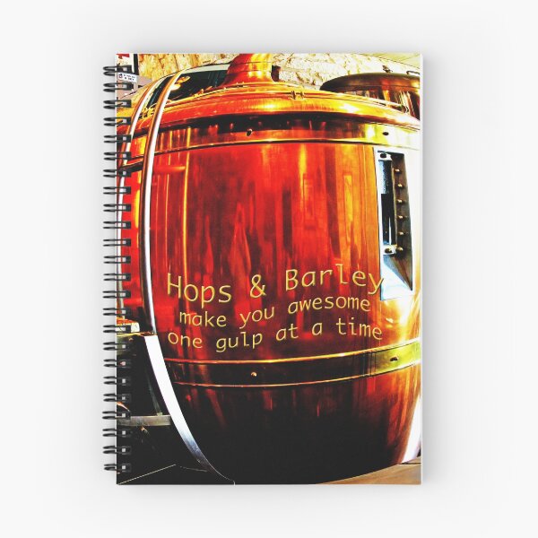 Item preview, Hops & Barley make you awesome one gulp at a time designed and sold by Susan Werby.