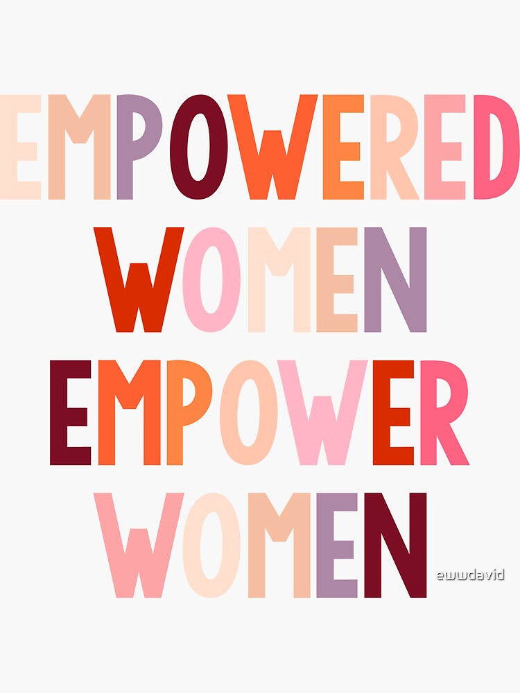 Women's Empowerment Sticker Book