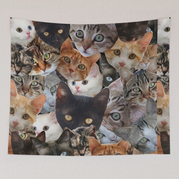 Item preview, Kitty Collage designed and sold by creepyjoe.