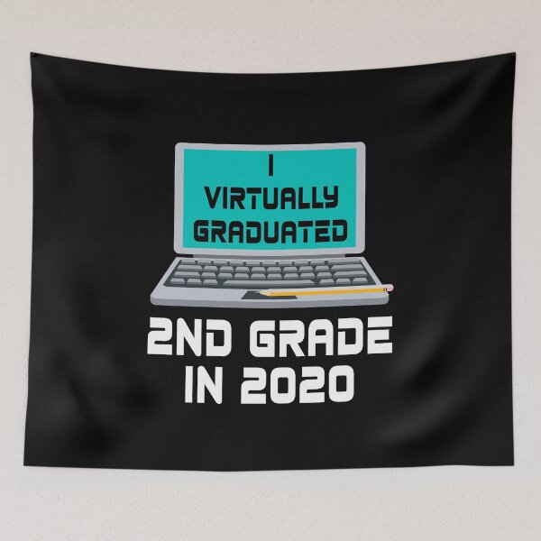 Item preview, I Virtually Graduated 2nd GRADE IN 2020 designed and sold by MagicBoutique.
