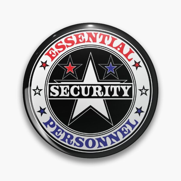 Item preview, Essential Personnel / Worker - SECURITY designed and sold by MadMando.