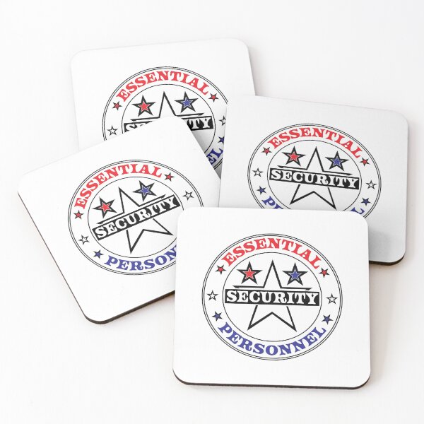 Item preview, Essential Personnel / Worker - SECURITY designed and sold by MadMando.