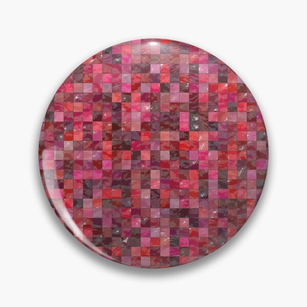 Item preview, Pink and Red Mosaic Pattern designed and sold by thesnowwhyte.
