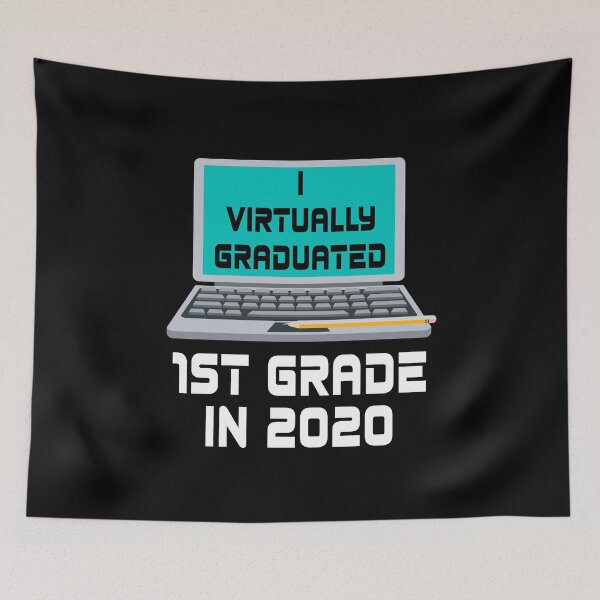 Item preview, I Virtually Graduated 1st GRADE IN 2020 designed and sold by MagicBoutique.