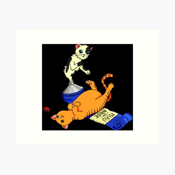 MIAU-OH-NAISE Version 2 Kunstdruck