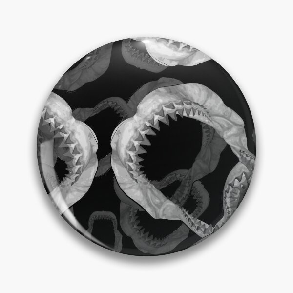 Item preview, Shark Jaw Pattern designed and sold by TMBTM.