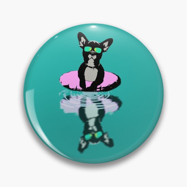 Item preview, Cute Dog Swimming designed and sold by docBrown00.