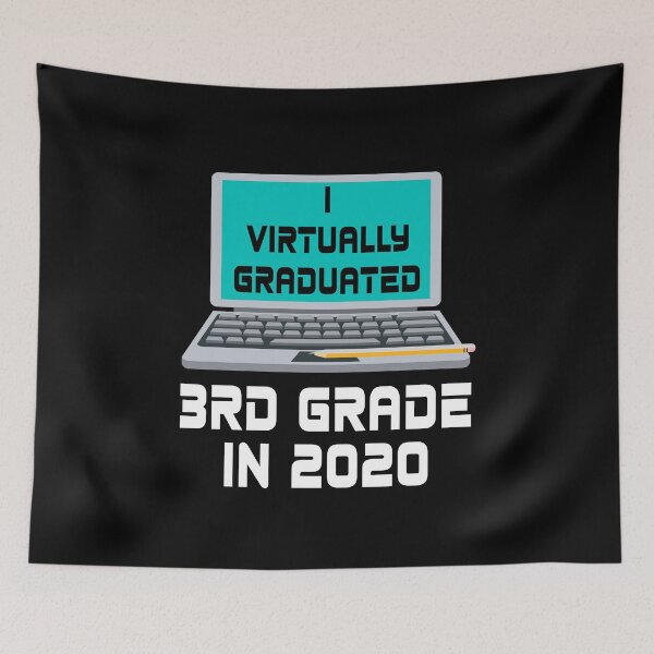 Item preview, I Virtually Graduated 3rd GRADE IN 2020 designed and sold by MagicBoutique.