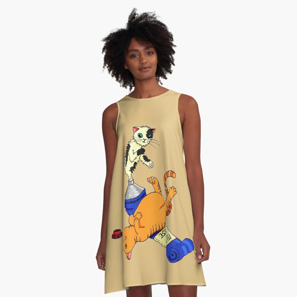Artikel-Vorschau von A-Linien Kleid, designt und verkauft von Boxcats.