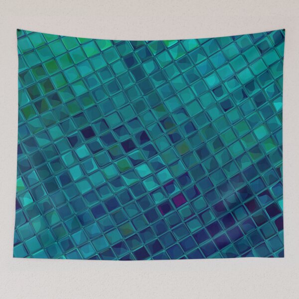 Item preview, Lapislazuli Mosaics - Abstract Mosaic Tiling designed and sold by Dator-Abstracts.