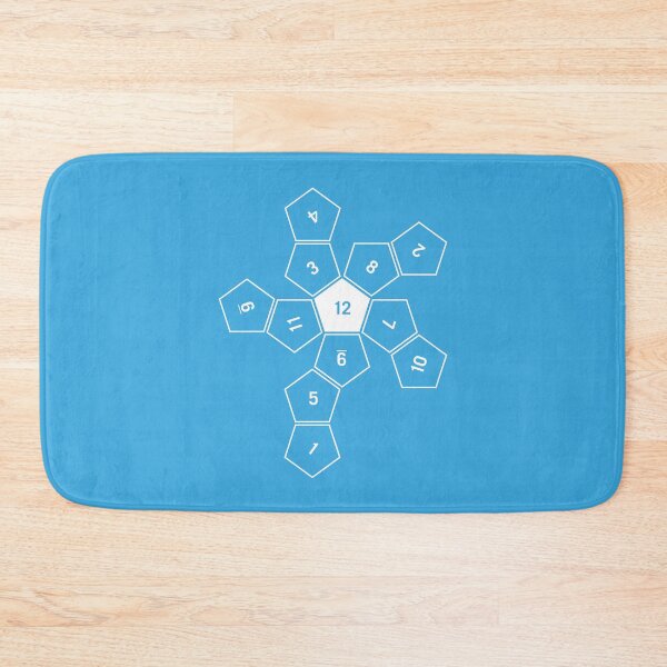 Item preview, Blue Unrolled D12 designed and sold by clarkstpress.