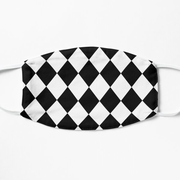 Arlequin - carreaux losanges - Keep Your Shirt Alive! Masque sans plis