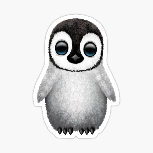 Cute Baby Penguin Stickers Redbubble - penguin baby roblox baby penguins penguins baby