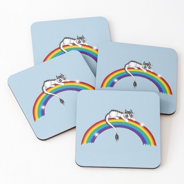 Item preview, Dragon on rainbow designed and sold by Pezi-Creation.