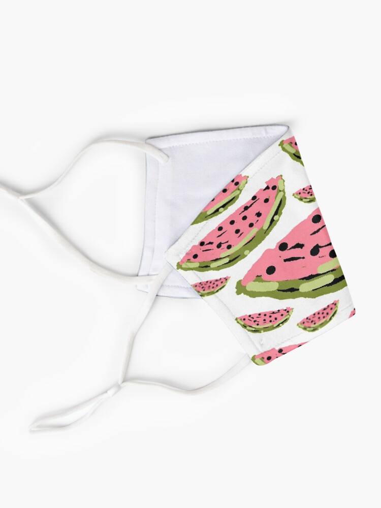 Alternate view of Watermelon Summer pattern Mask