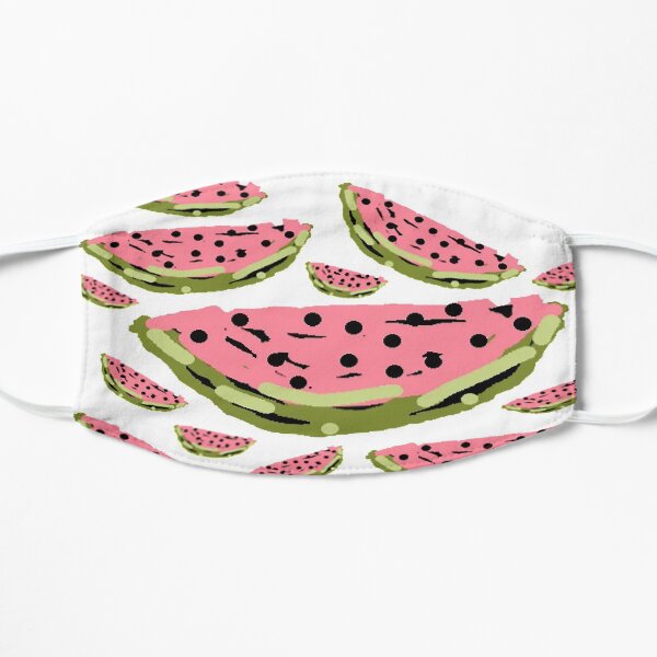 Watermelon Summer pattern Flat Mask