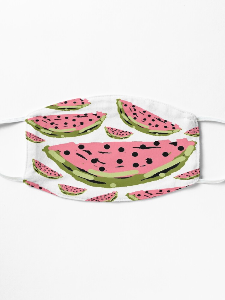 Alternate view of Watermelon Summer pattern Mask