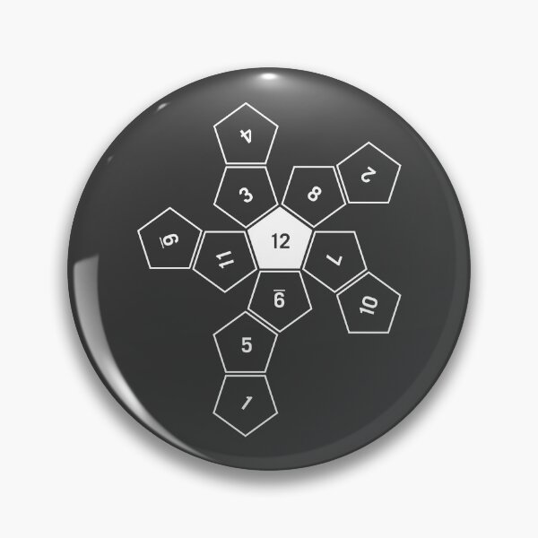 Item preview, Grey Unrolled D12 designed and sold by clarkstpress.
