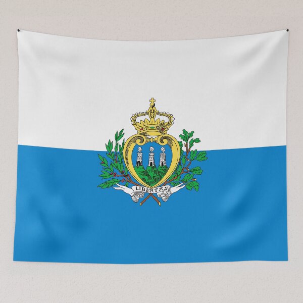 Item preview, San Marino flag  designed and sold by flagshop.