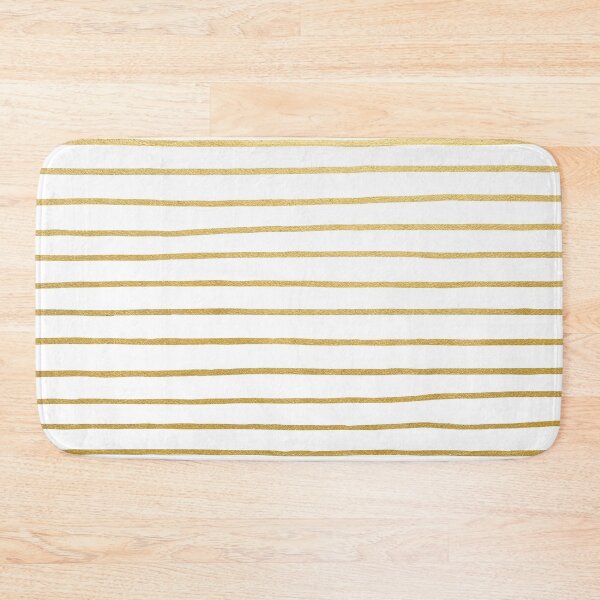 Item preview, Gold Parisian Stripe Pattern designed and sold by evannave.